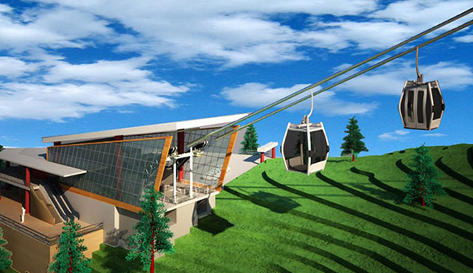 Trabzon'da bir teleferik projesi daha