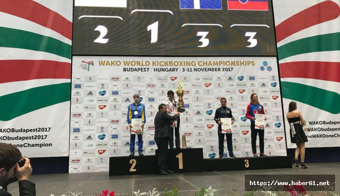 Kalyoncu 3.kez Dünya Şampiyonu