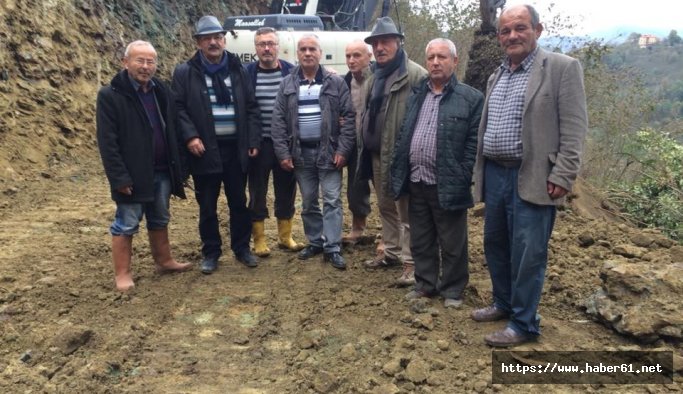 Köylüler sularını kendileri getirdiler