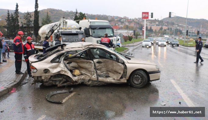 Zonguldak'ta 2 kaza birden