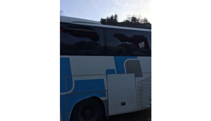 Hopa’da futbola yakışmayan görüntüler