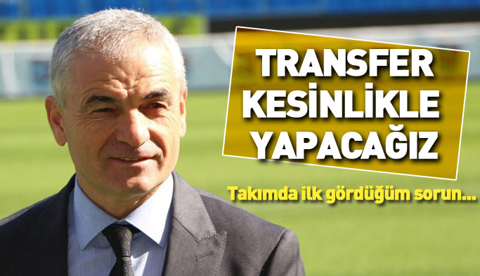 Çalımbay: Transfer kesinlikle yapacağız