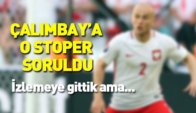 Rıza Çalımbay o stoperi doğruladı