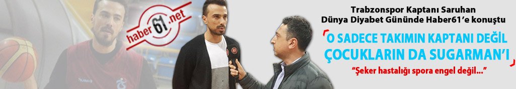 O sadece Trabzonspor'un kaptanı değil çocukların da Sugarman'ı
