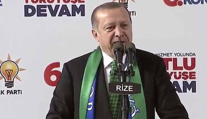 Erdoğan'dan Rize'de NATO ve Terörle Mücadele Mesajı: Aptallar Değil, Alçaklar Yapar