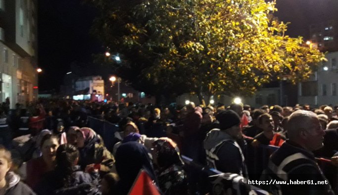 Maçka Cumhurbaşkanı'nı bekliyor