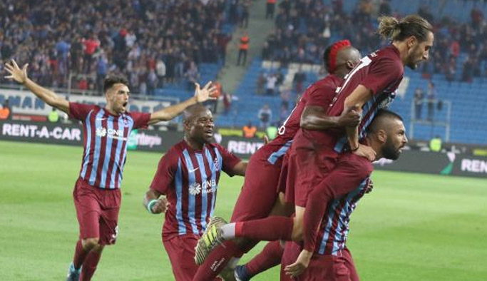 Trabzonspor sonuçları eşitledi