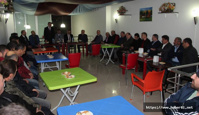 Başkan Sağıroğlu, şoför esnafıyla bir araya geldi