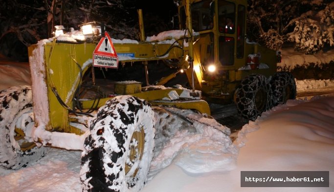Yaylada mahsur kalan vatandaş kurtarıldı