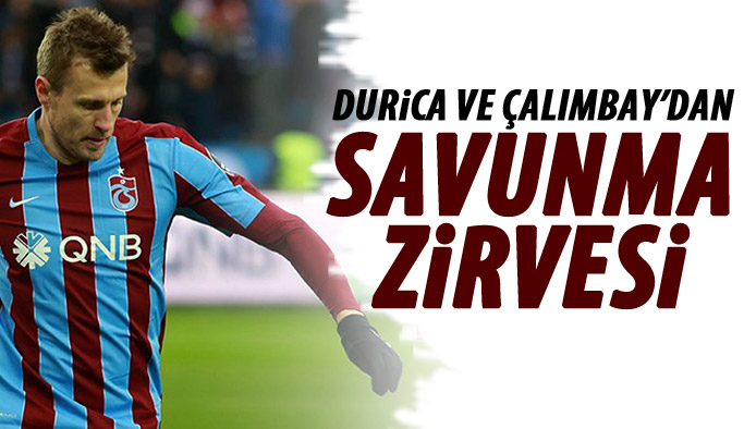 Çalımbay ile Durica'dan savunma zirvesi