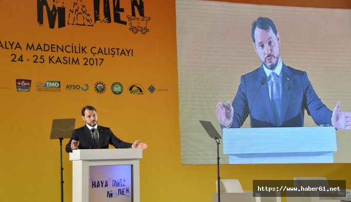 Enerji Bakanı Albayrak, madencilikte yeni dönemi anlattı