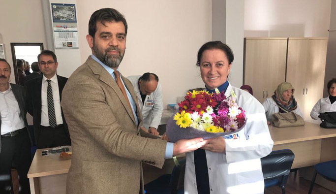 Hasan Saka'dan öğretmenlere ziyaret