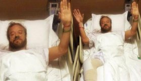 Ünlü sanatçı motor kazası geçirdi