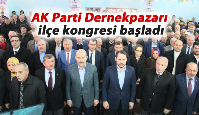 AK Parti Dernekpazarı  6. Olağan ilçe kongresi başladı