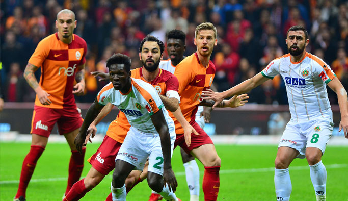 Galatasaray Alanya'yı devirdi
