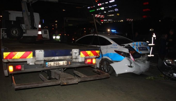 Basın Ekspres yolunda feci kaza