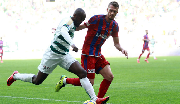 Bursaspor Karabük'ü geçti