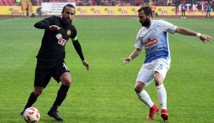 Rizespor Eskişehir ile berabere
