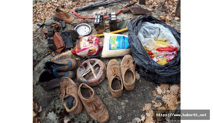 Toprağa gömülü terörist cesedi bulundu