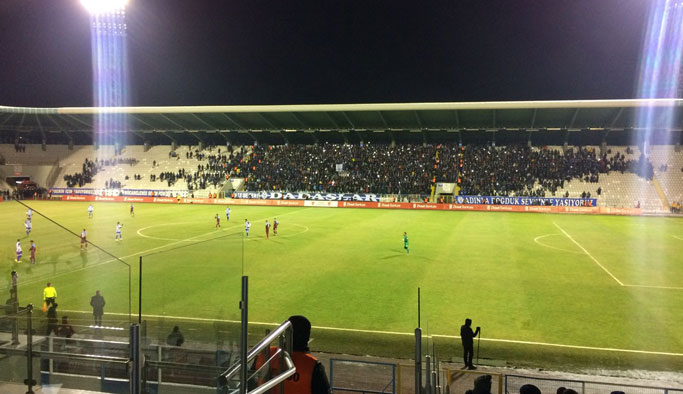 Trabzonspor maçında elektrikler kesildi