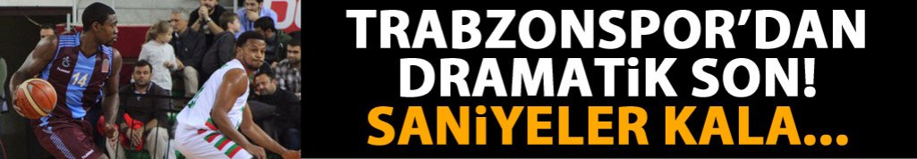 Trabzonspor'dan dramatik son