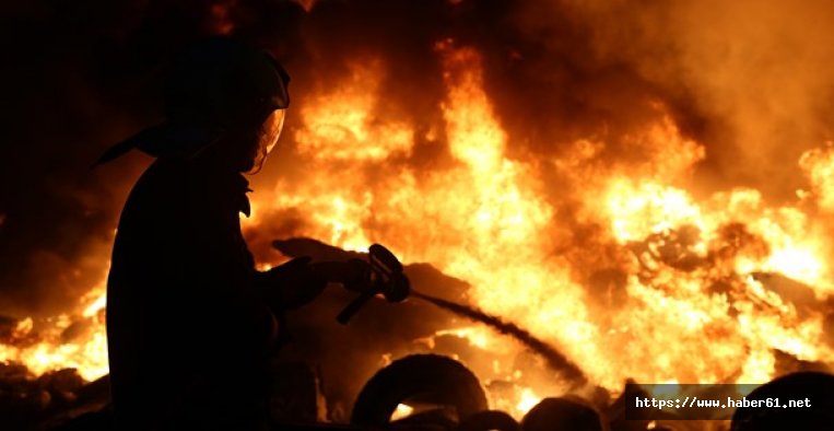 Bayburt Tarım Müdürlüğü'nde yangın
