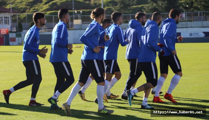Trabzonspor iki grup halinde çalıştı