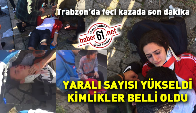 Trabzon'da motosiklet kazasında son dakika!