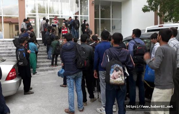 Giresun'da 82 kaçak göçmen yakalandı 