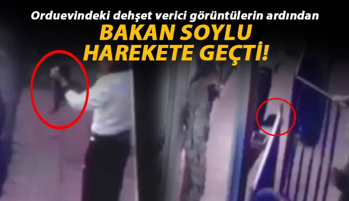 Orduevindeki skandala Soylu el koydu!