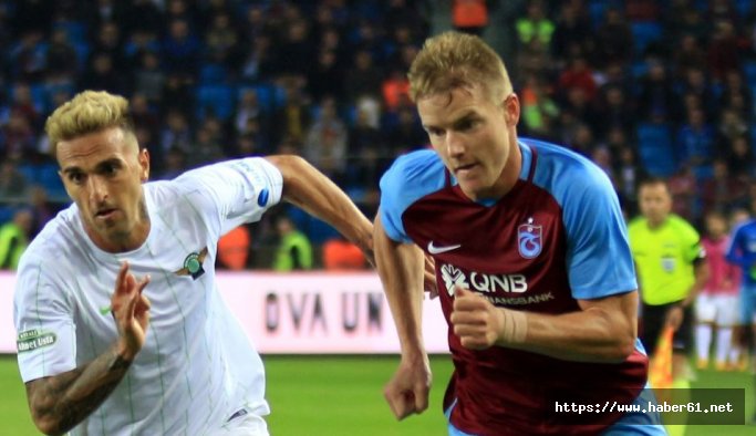 Trabzonspor'un yıldızı bu sezon ilkkez