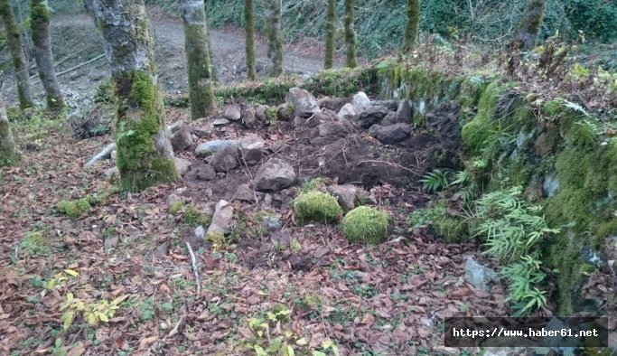 Defineciler 200 yıllık mezarı harap etti