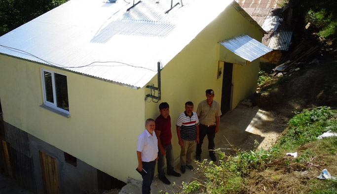 10 yılda 163 aile ev sahibi oldu