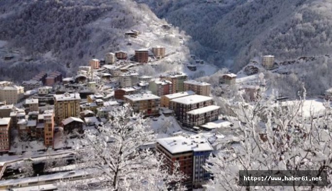Çaykara'da bugün okullar tatil