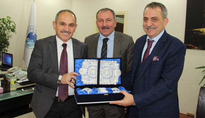 Mehmet Geldi'den Başkan Sağıroğlu'na ziyaret