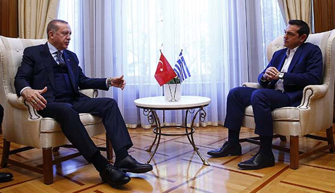 Cumhurbaşkanı Erdoğan Yunanistan'da