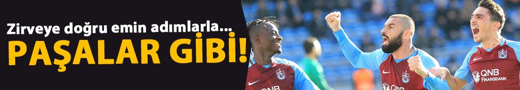 Trabzonspor Kasımpaşa'yı da devirdi! Seriye devam...