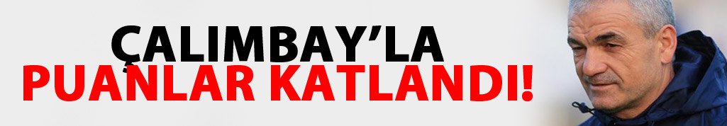 Trabzonspor Çalımbay'la puanı katladı