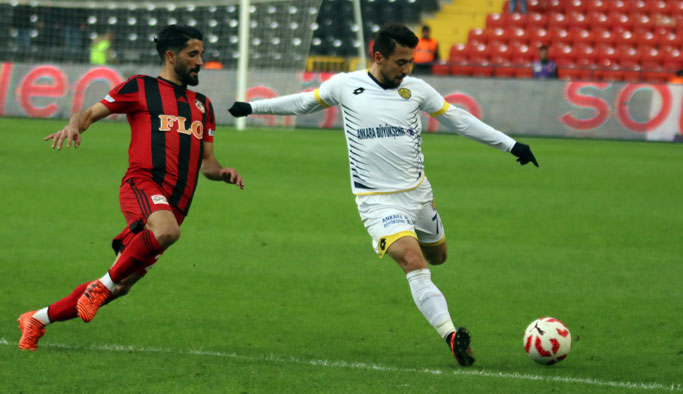 Gazişehir ile Ankaragücü karşılaştı