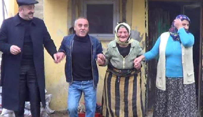 Trabzonlu Robinson Nineye horonlu kutlama