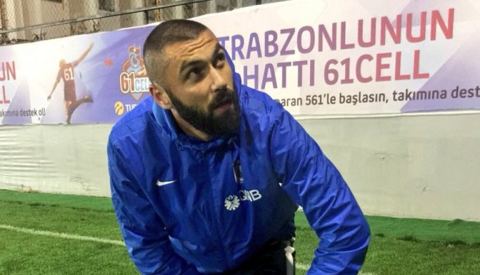 Burak Yılmaz'dan kaza sonrası ilk fotoğraf