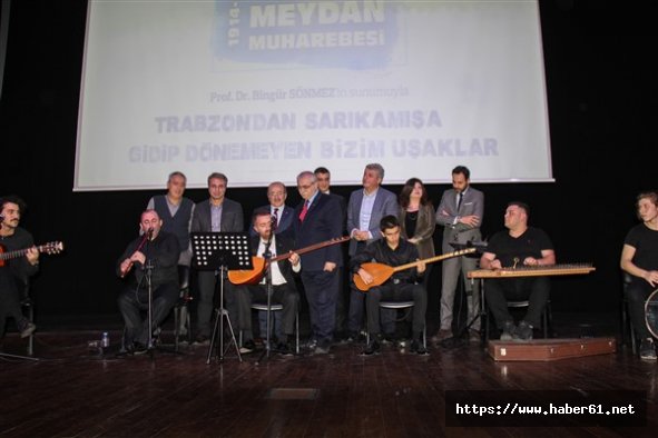 Trabzon'dan Sarıkamış'a gidip dönemeyenler anıldı