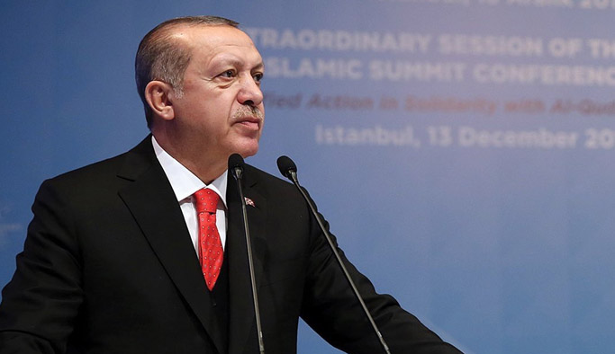 Erdoğan'dan çağrı: "Kudüs'ü Filistin'in başkenti olarak..."