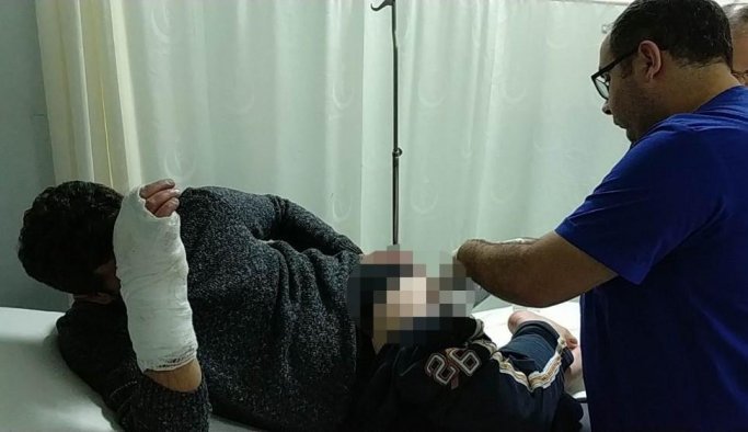 Bıçaklı saldırıya uğradı aracı gasp edildi