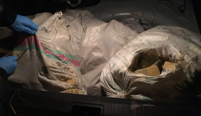 Otomobilden 81,9 kilo eroin çıktı