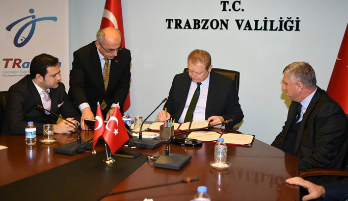 Of'ta yapılacak lisenin protokolü imzalandı