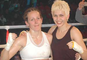 Bayan boksörümüz yenildi