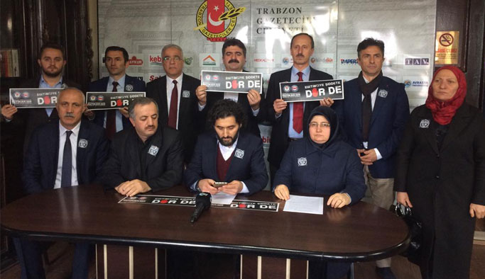 Trabzon’da Eğitimciler Şiddeti lanetledi