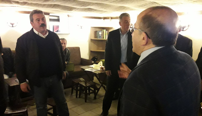 Gümrükçüoğlu şoförlerle konuştu: “Kimse babamın oğlu değil kimseden akıl alacak değilim”