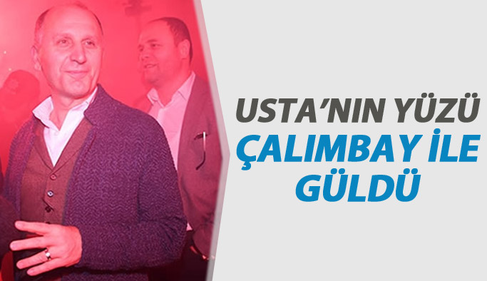 Usta, Çalımbay ile güldü